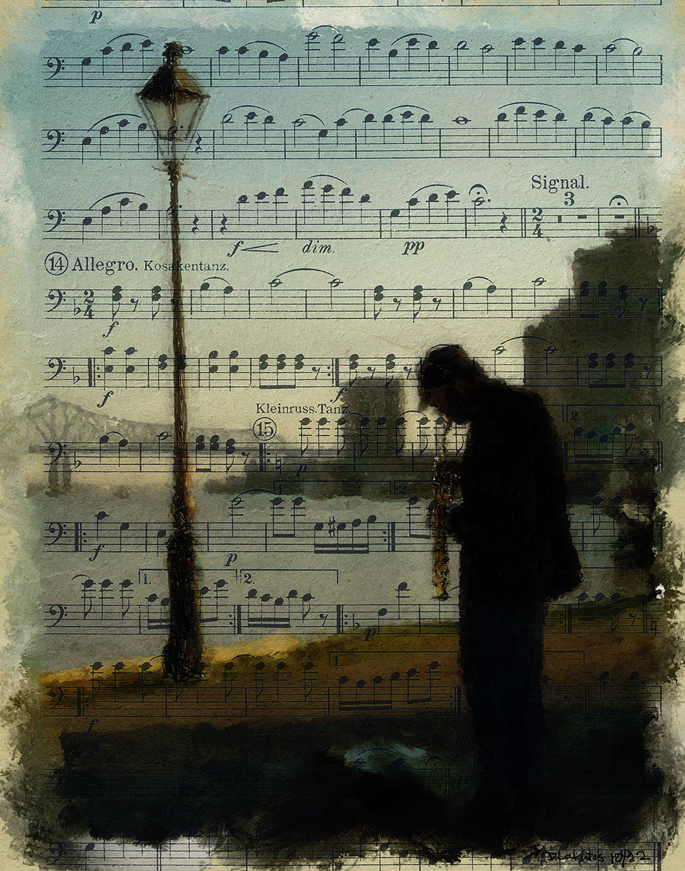 Jazz On The Levee, New Orleans.....$200 (Sale Price)