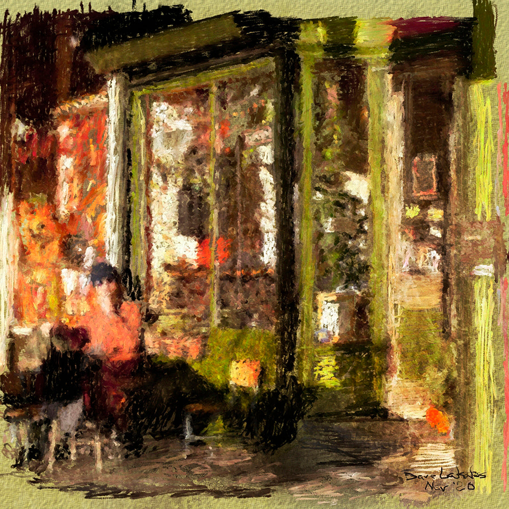 Italian Market Coffee Shop, South Philly.....